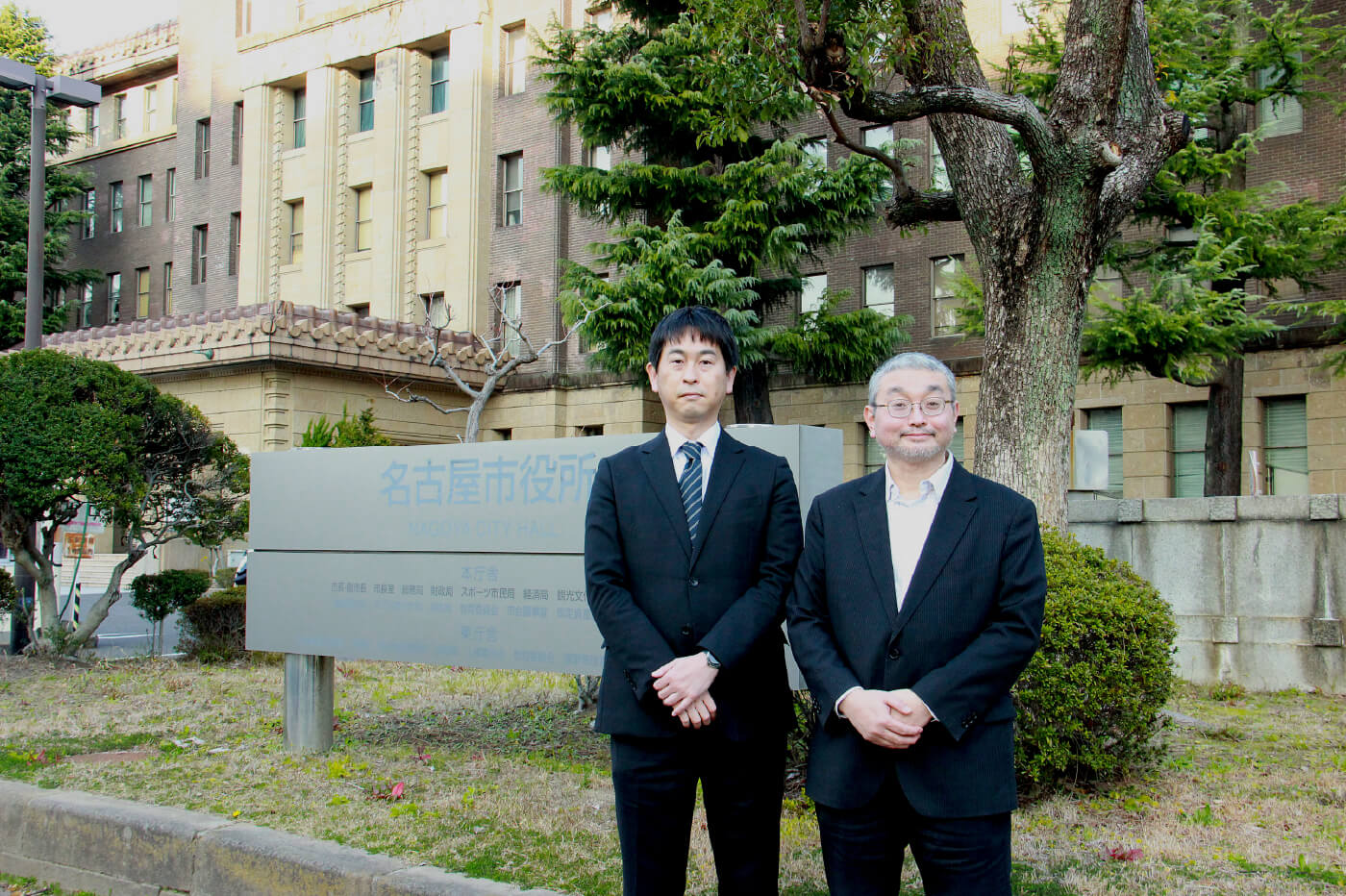 写真：髙島氏と高橋氏